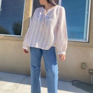 Universal Thread Long Sleeve Blouse Size L